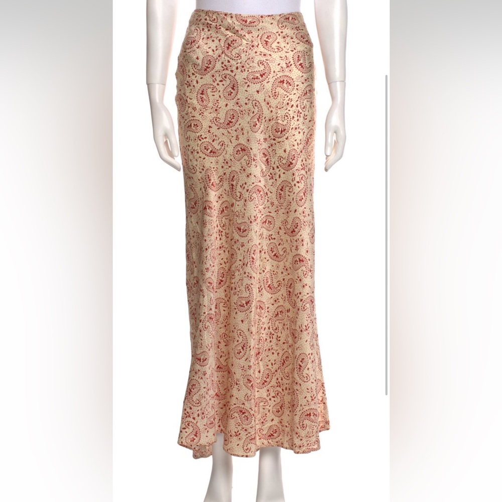 Réalisation Par Paisley Print Skirt